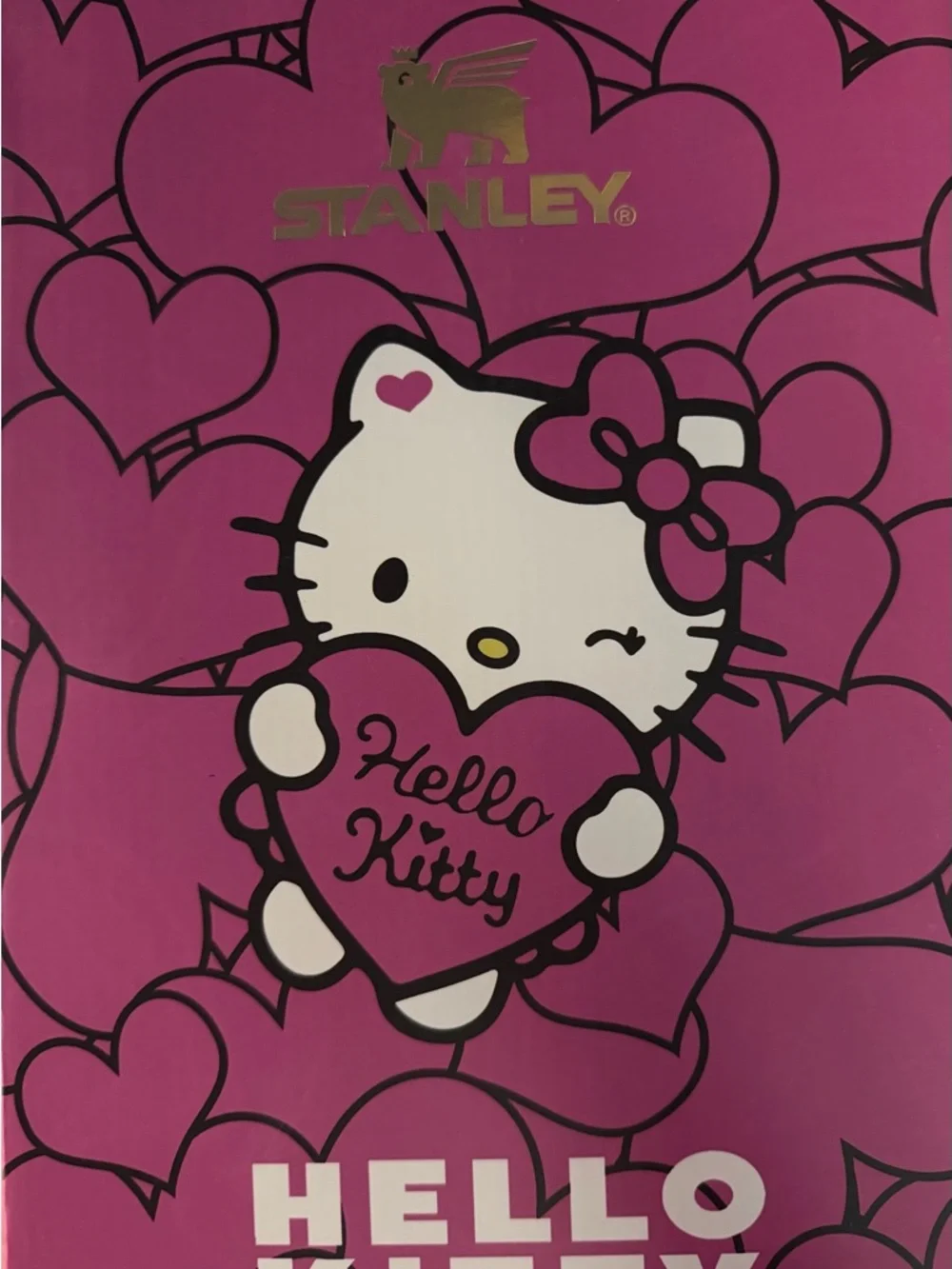 New!  Stanley Pink Hello Kitty Quencher H2.0 Tumbler 40 oz - Picture 2 of 7